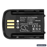 V Tech iS6200 Replacement Battery, 3.7V, 140mAh, Li-ion 5