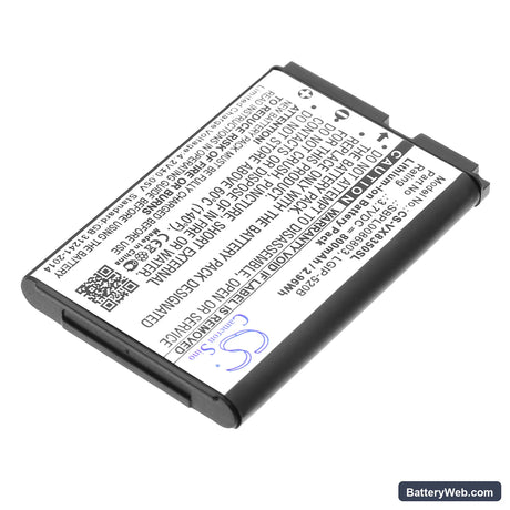 MetroPCS Select Replacement Battery, 3.7V, 800mAh, Li-ion 2