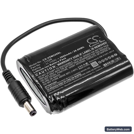 Venture Heat ZMCB2200 Replacement Battery, 11.1V, 2600mAh, Li-ion 1