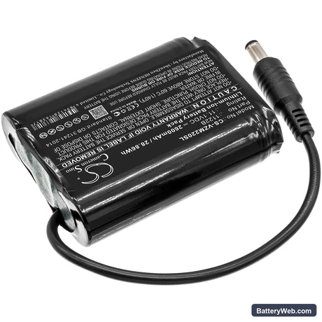 Venture Heat ZMCB2200 Replacement Battery, 11.1V, 2600mAh, Li-ion 2