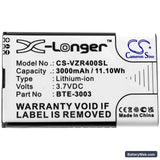 Verizon ORB400LB Replacement Battery, 3.7V, 3000mAh, Li-ion 3
