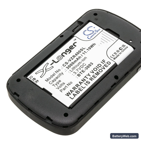 Verizon ORB400LB Replacement Battery, 3.7V, 3000mAh, Li-ion 5