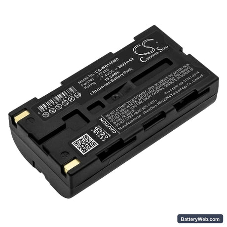 Welch-Allyn 14001 Replacement Battery, 7.4V, 2600mAh, Li-ion 1