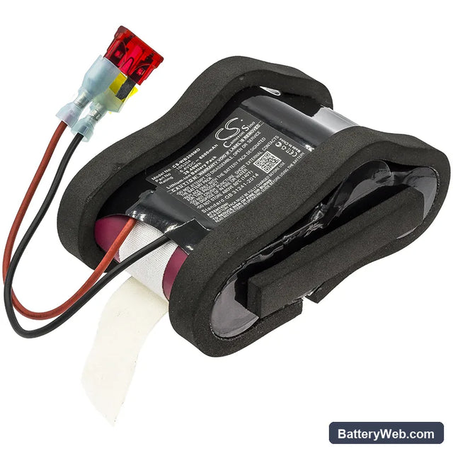 Welch-Allyn CP200 ECG Replacement Battery, 6.4V, 6000mAh, LiFePO4 1