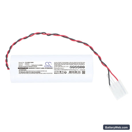 Welch-Allyn 5152 Replacement Battery, 7.2V, 1800mAh, Ni-CD 3
