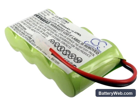 Welch-Allyn 72240 Replacement Battery, 4.8V, 3000mAh, Ni-MH 2