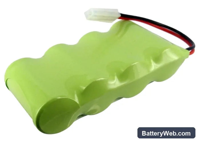 Welch-Allyn 72240 Replacement Battery, 4.8V, 3000mAh, Ni-MH 3