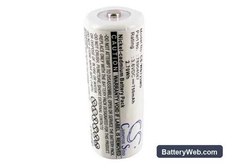 Welch-Allyn 71000C Replacement Battery, 3.6V, 750mAh, Ni-CD 5