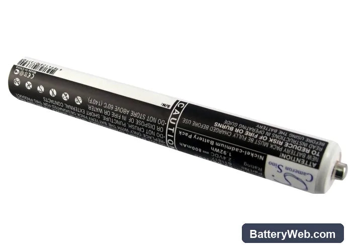 Welch-Allyn 211 Replacement Battery, 2.4V, 800mAh, Ni-CD 2