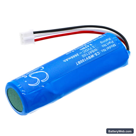 Videofied W panels Replacement Battery, 3.7V, 2600mAh, Li-ion 2