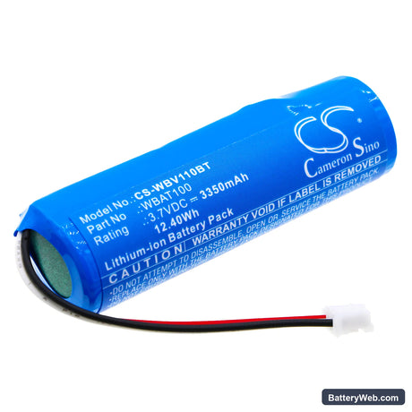 Videofied W panels Replacement Battery, 3.7V, 3350mAh, Li-ion 1