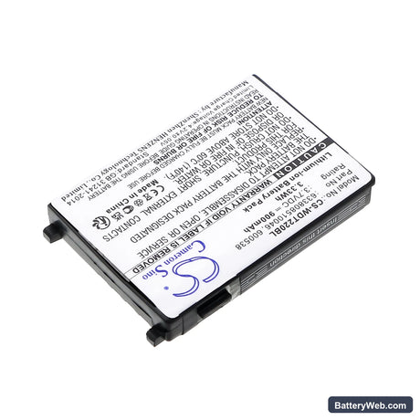 PSC PT40 Replacement Battery, 3.7V, 900mAh, Li-ion 2