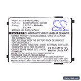 PSC PT40 Replacement Battery, 3.7V, 900mAh, Li-ion 5
