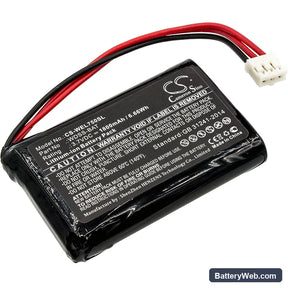 Vernier Wireless Dynamics Sensor System Replacement Battery, 3.7V, 1800mAh, Li-ion 1