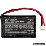 Vernier Wireless Dynamics Sensor System Replacement Battery, 3.7V, 1800mAh, Li-ion 3