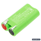 Wolf Garten 7085916 Replacement Battery, 4.8V, 2000mAh, Ni-MH 1