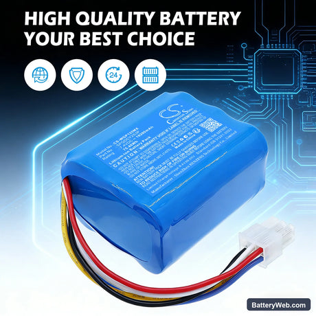 WEGO P12n Replacement Battery, 7.4V, 10200mAh, Li-ion 7
