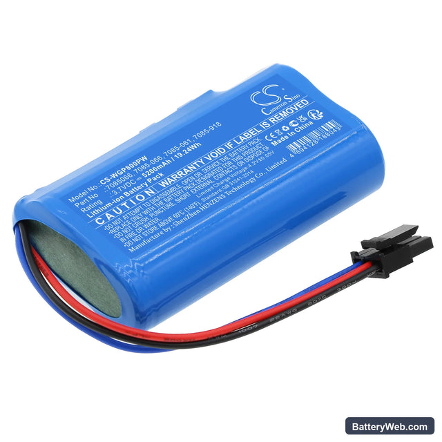 Wolf Garten MTD5031-M6-0016 Replacement Battery, 3.7V, 5200mAh, Li-ion 1