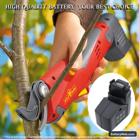 Wolf Garten RR 3000 Replacement Battery, 7.4V, 2000mAh, Li-ion 6