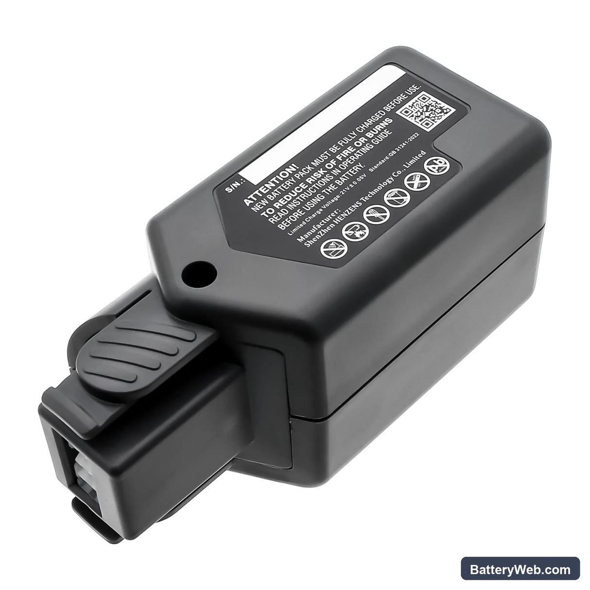 Wolf Garten Li-ion Power GTB 815 Trimmer Replacement Battery, 18V, 2000mAh, Li-ion 4