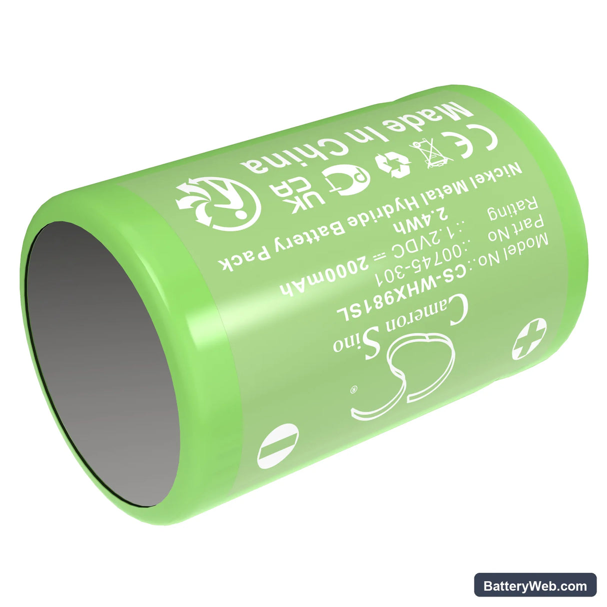 Wahl 7060 Replacement Battery, 1.2V, 2000mAh, Ni-MH 2