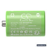 Wahl 7060 Replacement Battery, 1.2V, 2000mAh, Ni-MH 5