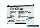 I-Mate K-Jam Replacement Battery, 3.7V, 2800mAh, Li-ion 5