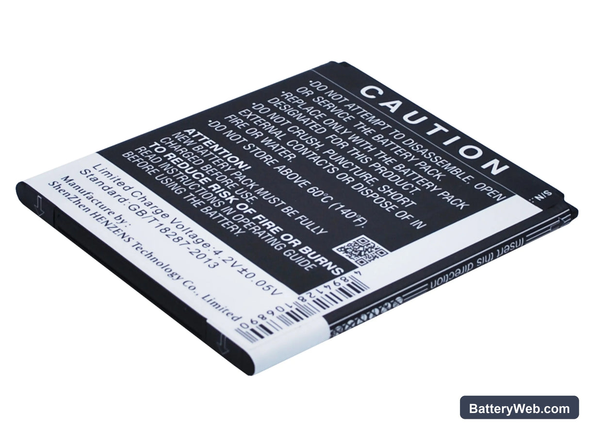Wiko Barry Replacement Battery, 3.7V, 2000mAh, Li-ion 5