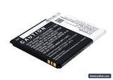 Wiko Birdy Replacement Battery, 3.8V, 2100mAh, Li-ion 4