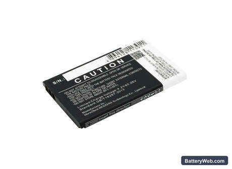 Wiko DuElle Replacement Battery, 3.7V, 900mAh, Li-ion 4