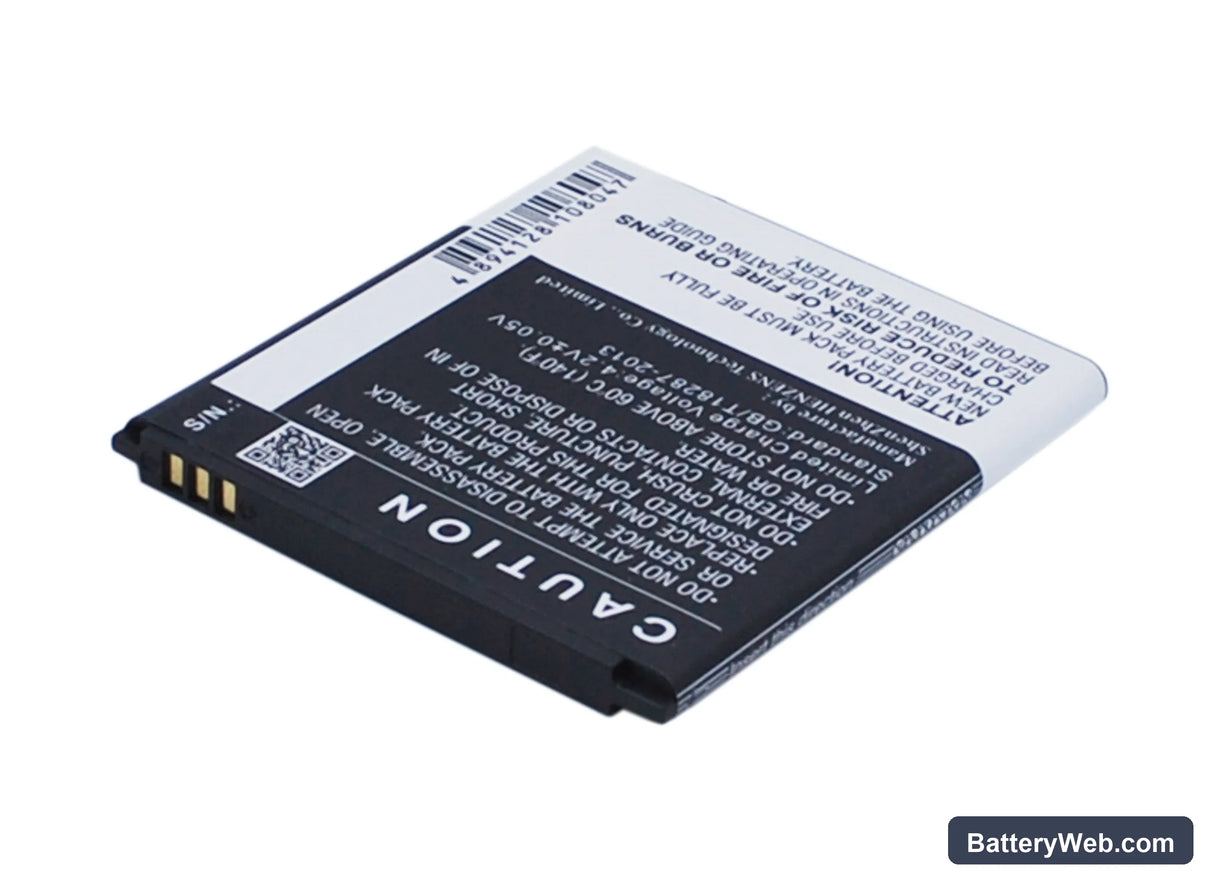 Wiko Fizz Replacement Battery, 3.7V, 1500mAh, Li-ion 5