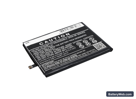 Wiko FEVER Replacement Battery, 3.8V, 3000mAh, Li-Polymer 4