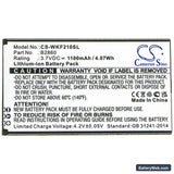 Wiko F200 Replacement Battery, 3.7V, 1100mAh, Li-ion 3