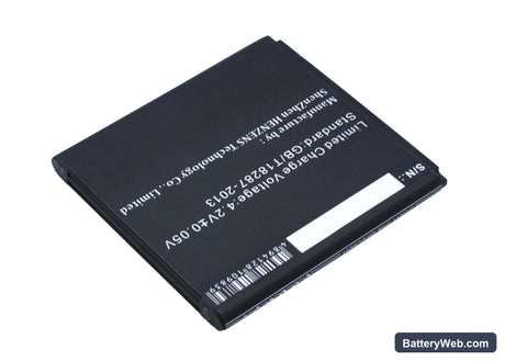 Wiko GOA Replacement Battery, 3.7V, 1200mAh, Li-ion 4