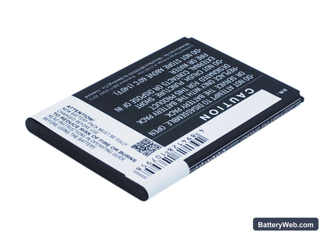 Wiko Jimmy Replacement Battery, 3.7V, 1700mAh, Li-ion 5