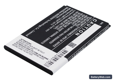 Wiko LENNY Replacement Battery, 3.7V, 1800mAh, Li-ion 5