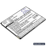Wiko Lenny 5 Replacement Battery, 3.8V, 2600mAh, Li-ion 1