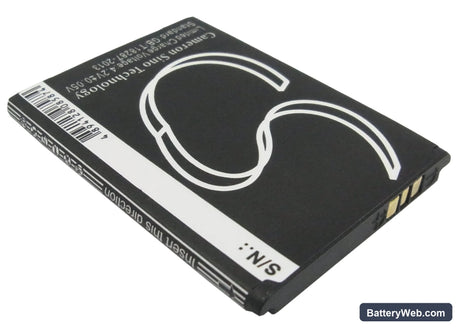 Wiko SUMMER Replacement Battery, 3.7V, 850mAh, Li-ion 3