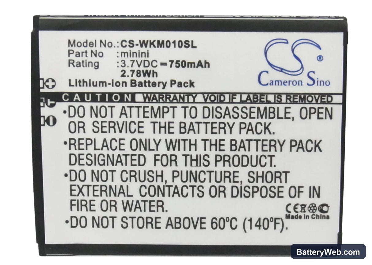 BLU Spark Replacement Battery, 3.7V, 750mAh, Li-ion 5