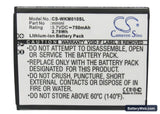 BLU Spark Replacement Battery, 3.7V, 750mAh, Li-ion 5