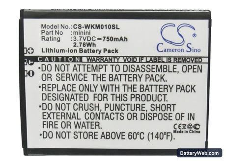 BLU Spark Replacement Battery, 3.7V, 750mAh, Li-ion 5