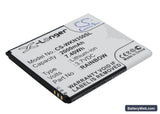 Wiko Rainbow Replacement Battery, 3.7V, 2000mAh, Li-ion 2