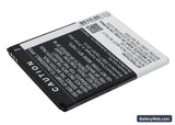 Wiko Rainbow Replacement Battery, 3.7V, 2000mAh, Li-ion 4