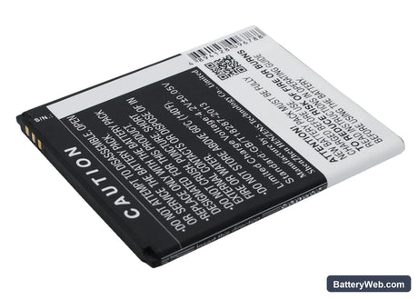 Wiko Rainbow Replacement Battery, 3.7V, 2000mAh, Li-ion 4