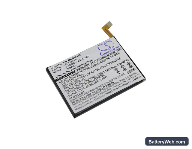 Wiko Rainbow Up Replacement Battery, 3.8V, 2500mAh, Li-Polymer 1