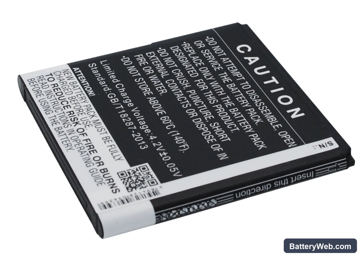 Fly IQ442 Replacement Battery, 3.7V, 1500mAh, Li-ion 5