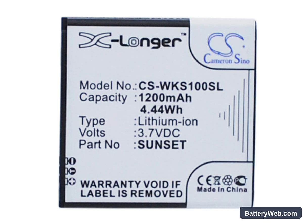 BLU ADVANCE 4.0 L2 Replacement Battery, 3.7V, 1200mAh, Li-ion 1