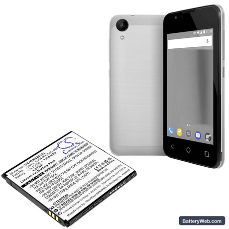 Wiko Sunny 2 Replacement Battery, 3.7V, 1300mAh, Li-ion 4