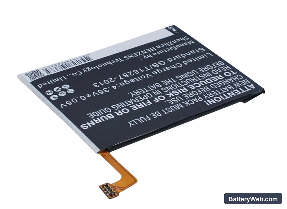 Wiko Getaway Replacement Battery, 3.8V, 2000mAh, Li-Polymer 3
