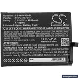 Wiko View 4 Replacement Battery, 3.85V, 4650mAh, Li-Polymer 3